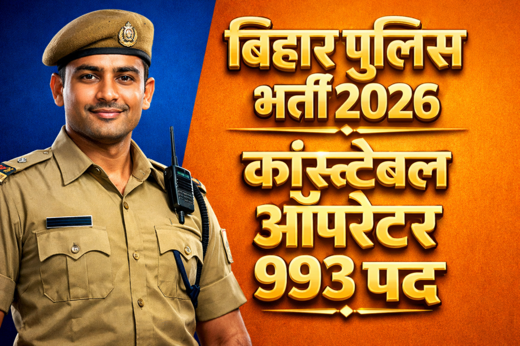 Bihar Police CSBC Constable Operator Recruitment 2026